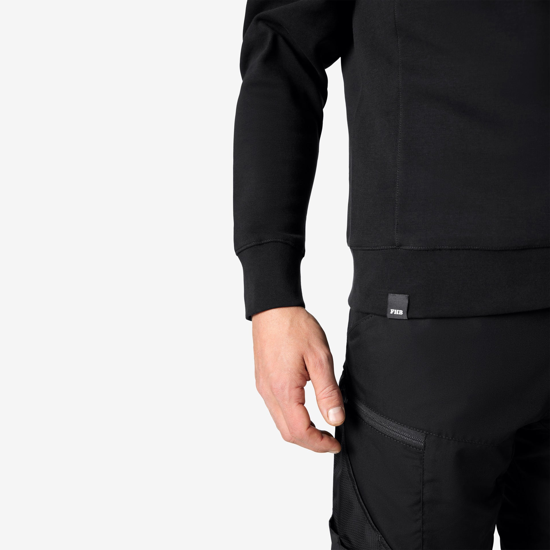 FHB Sweatshirt 79498 TIMO schwarz Shirt Sweater Pulli Pullover Crewneck