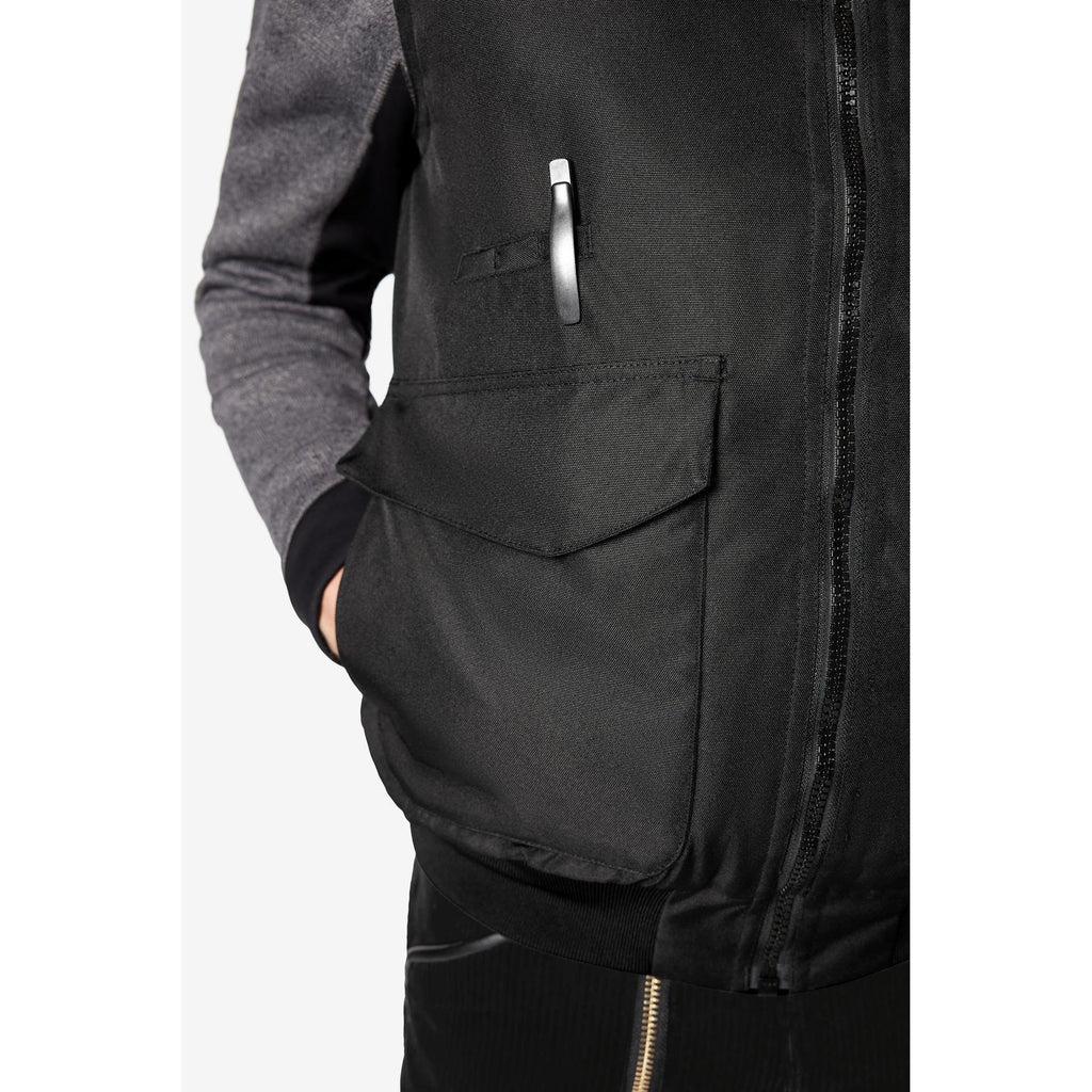 FHB Winterweste 75024 GUIDO schwarz Herren Berufsweste Weste robust u. warm