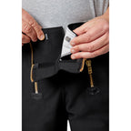 FHB Zunft-Bermuda 70034 JOCHEN Zwirn Doppel Pilot Zunfthose Sommerhose schwarz