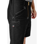 FHB Zunft-Bermuda 70034 JOCHEN Zwirn Doppel Pilot Zunfthose Sommerhose schwarz