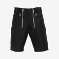 FHB Zunft-Bermuda 70034 JOCHEN Zwirn Doppel Pilot Zunfthose Sommerhose schwarz