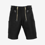 FHB Zunft-Bermuda 70034 JOCHEN Zwirn Doppel Pilot Zunfthose Sommerhose schwarz