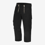 Vorderansicht FHB Piratenhose LOU in Schwarz mit Zunftdesign