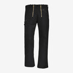 FHB Zunfthose 70008 HUBERT Zwirn-Doppel-Pilot Fb. schwarz Englisch Leder Hose