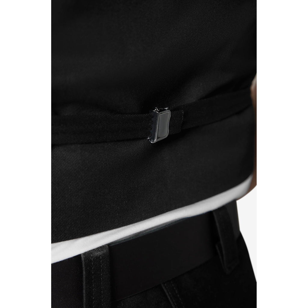 FHB Zunftweste 70016 DETLEF Zwirn-Doppel-Pilot Weste Fb. schwarz Dachdecker