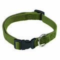 Farm-Land Halsung 90-1-047 oliv reflektierend Hunde Halsband Nylonhalsband