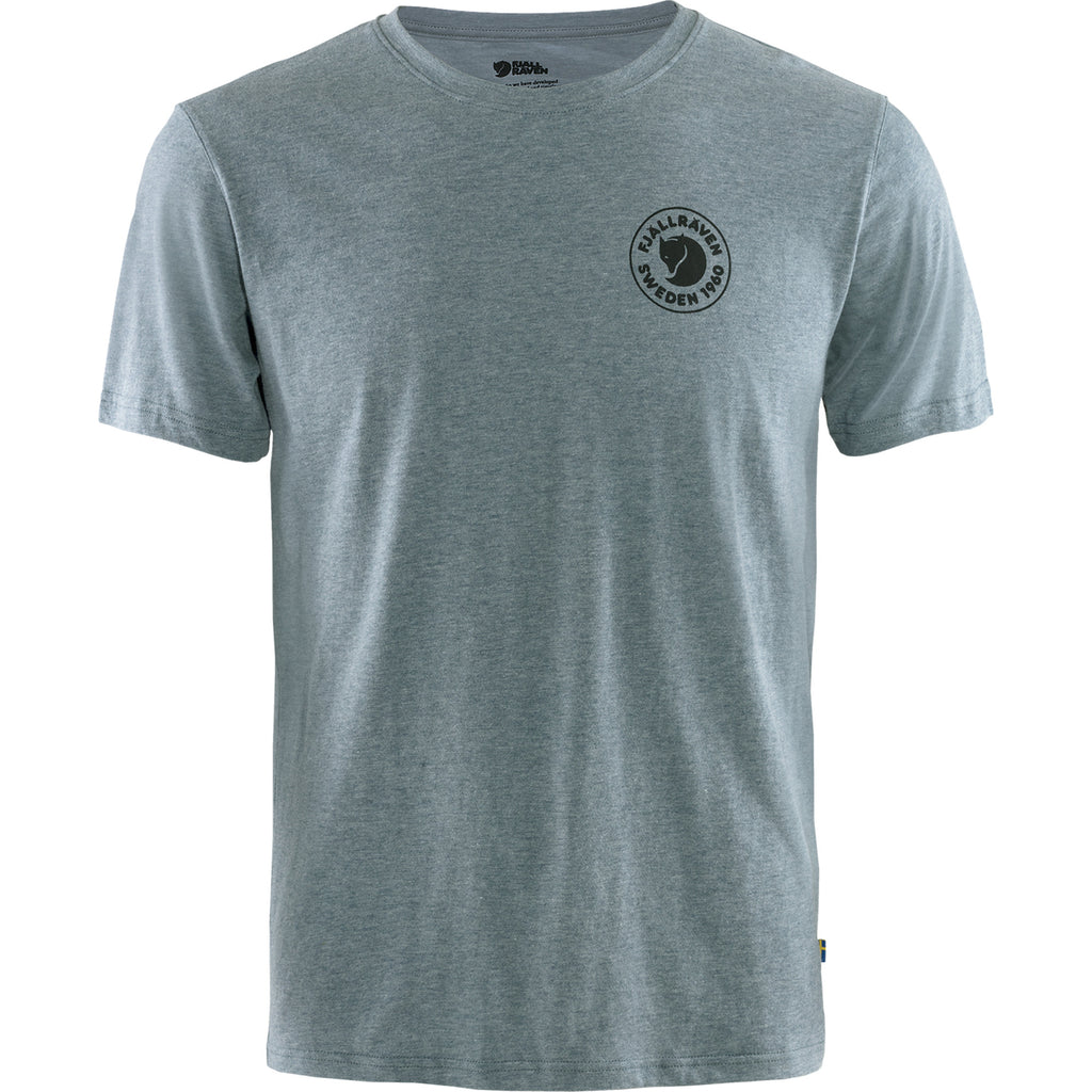Vorderansicht Fjällräven 1960 Logo T-Shirt Herren in Uncle Blue
