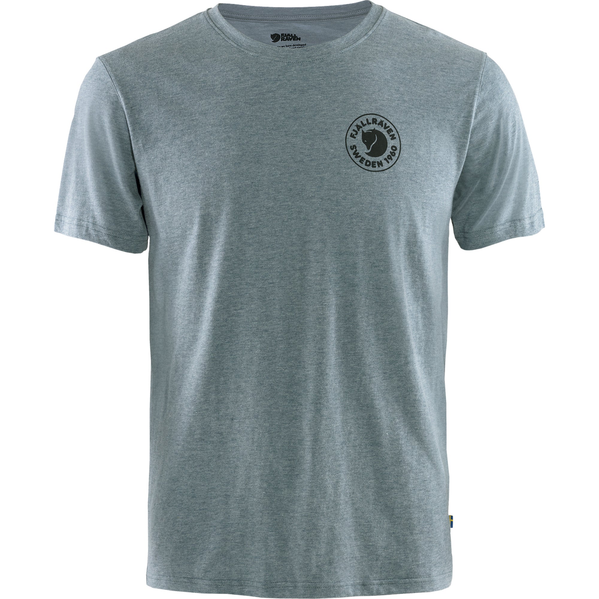 Vorderansicht Fjällräven 1960 Logo T-Shirt Herren in Uncle Blue

