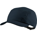 Fjällräven Abisko Hike Lite Cap dark navy, Vorderansicht mit Logo