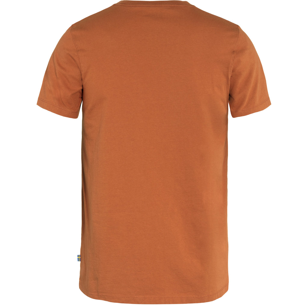 Rückansicht Fjällräven Herren T-Shirt Arctic Fox in Braun
