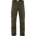 Vorderansicht Fjällräven Barents Pro Trousers Herren Outdoorhose in Dark Olive
