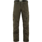 Vorderansicht Fjällräven Barents Pro Trousers Herren Outdoorhose in Dark Olive
