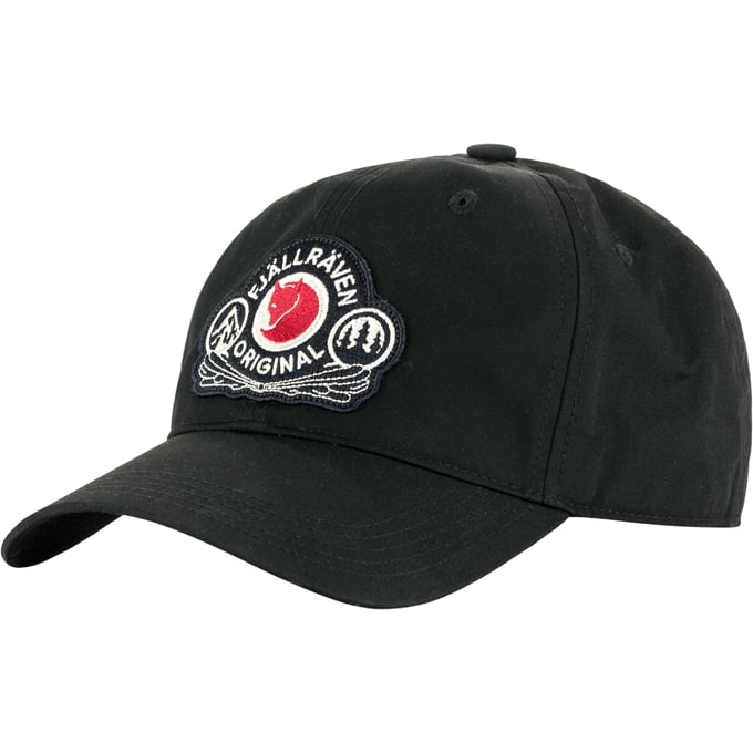 Fjällräven Classic Badge Cap in black – Vorderansicht