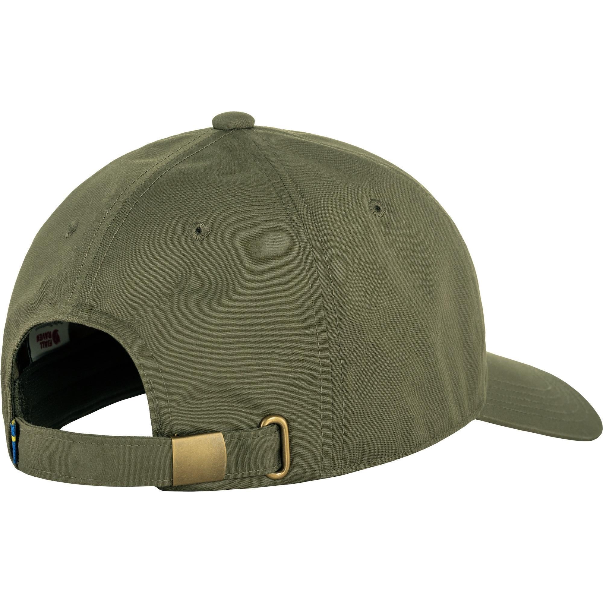 Fjällräven Classic Badge Cap in Rückansicht mit Metallschnalle