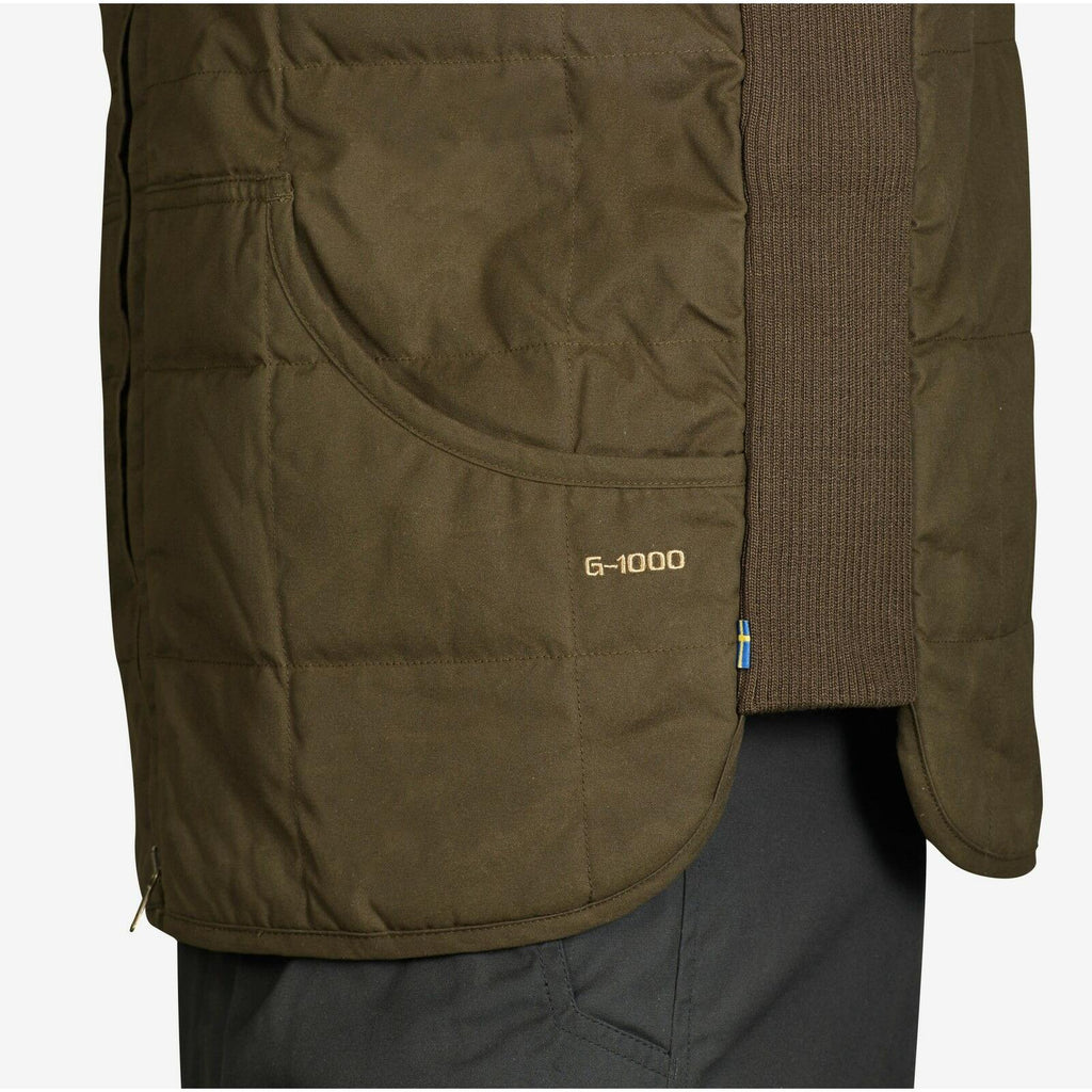 Fjällräven Grimsey Vest 90501 dark oliv G-1000 Weste Outdoorweste Jagdweste