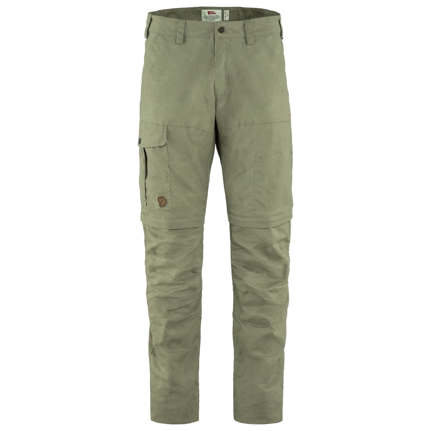 Fjällräven Karl Pro Zip-off Trousers in Savanna, Vorderansicht mit langen Beinen