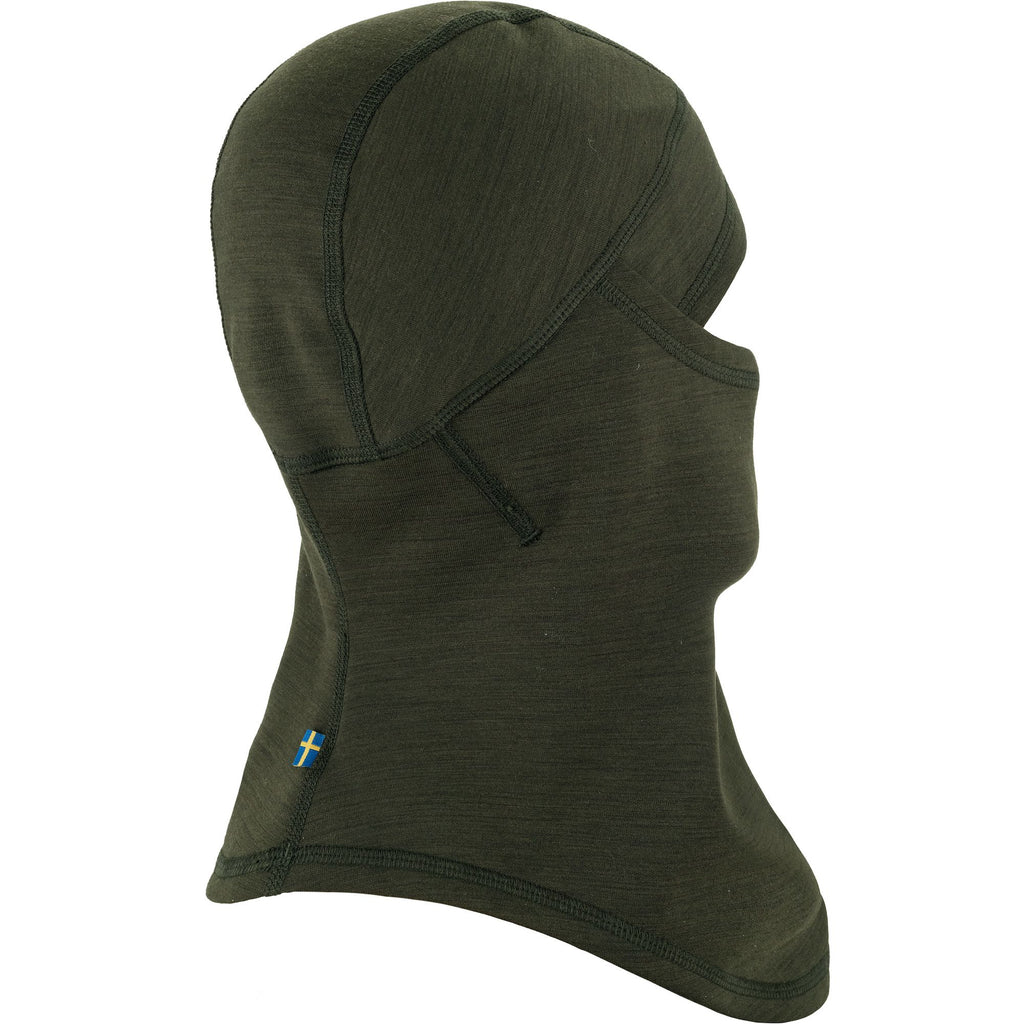 Rückansicht Fjällräven Keb Fleece Balaclava unisex in Dunkelgrün
