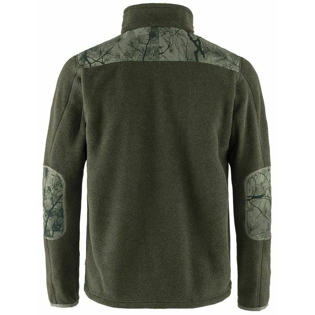 Fjällräven Lappland Fleece 87325 laurel green / green camo Herren Fleecejacke