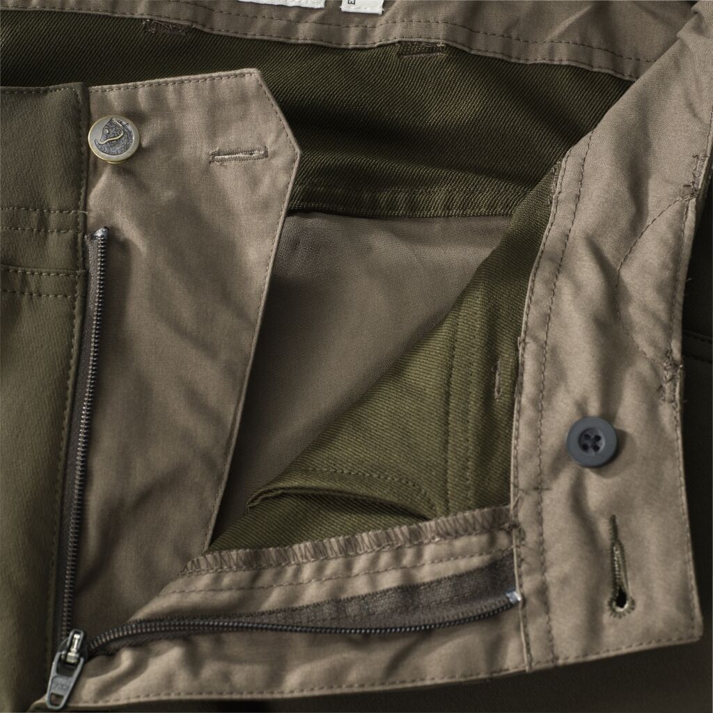Fjällräven Lappland Hybrid Trousers 90647 dark oliv G-1000 ECO Herren Jagdhose