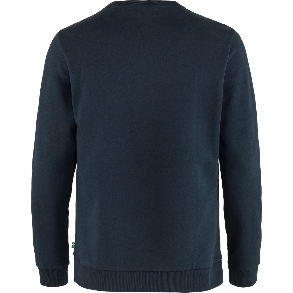 Fjällräven Logo Sweater Sweatshirt 84142 dark navy Herren Pullover Sweater Shirt