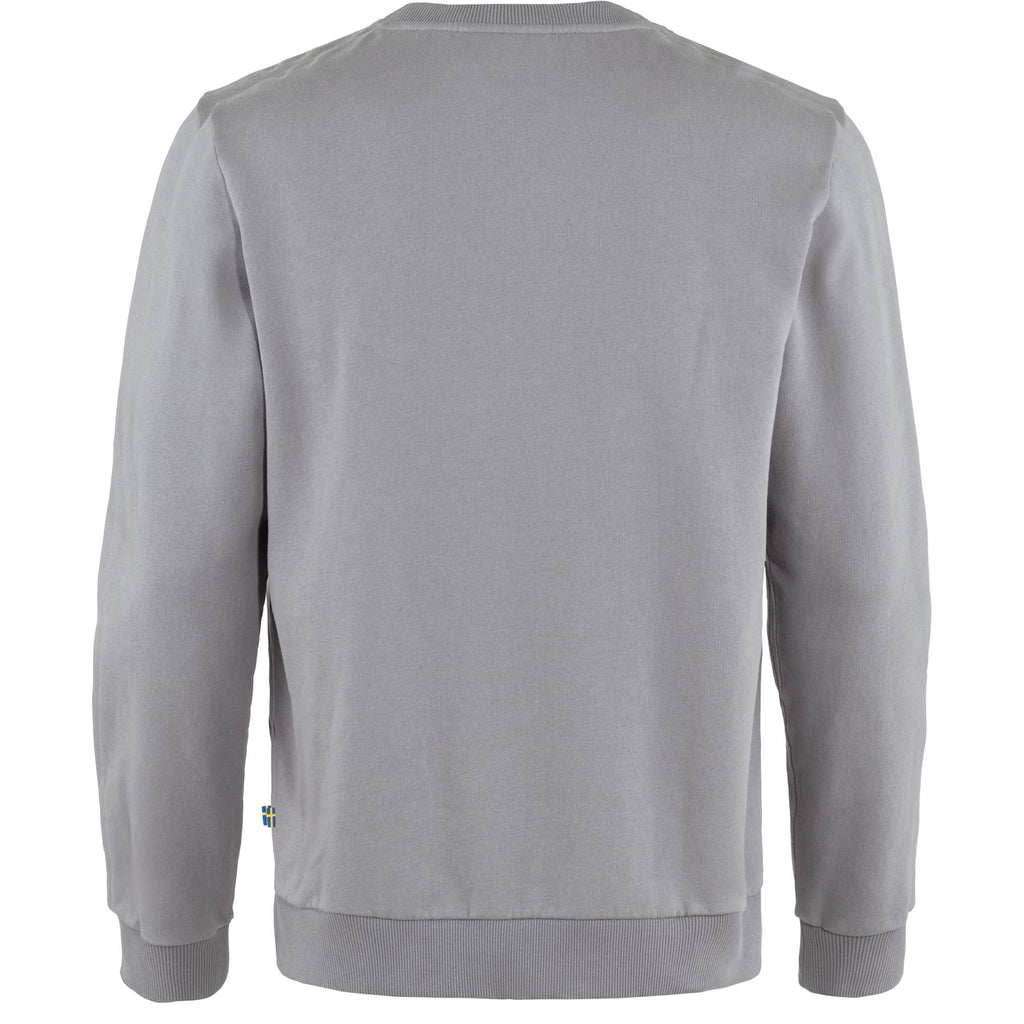 Fjällräven Logo Sweater Sweatshirt 84142 flint grey Herren Pullover Sweater Shirt