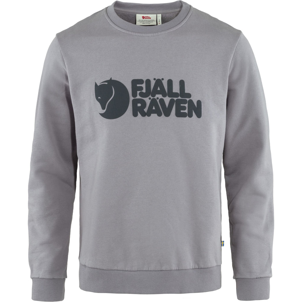 Fjällräven Logo Sweater Sweatshirt 84142 flint grey Herren Pullover Sweater Shirt