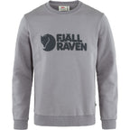 Fjällräven Logo Sweater Sweatshirt 84142 flint grey Herren Pullover Sweater Shirt