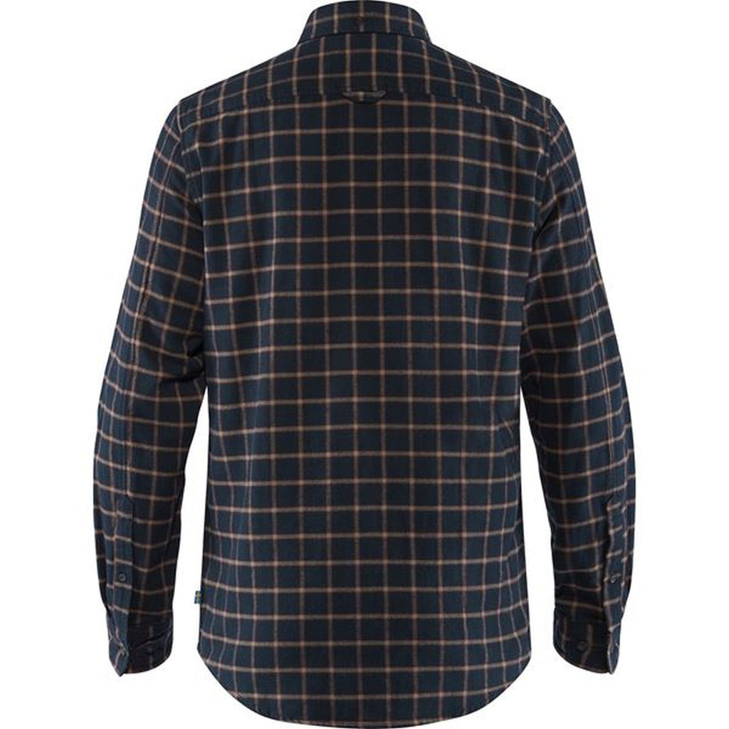 Fjällräven Övik Flannel Shirt 82979 dark navy Herrenhemd Outdoorhemd Hemd