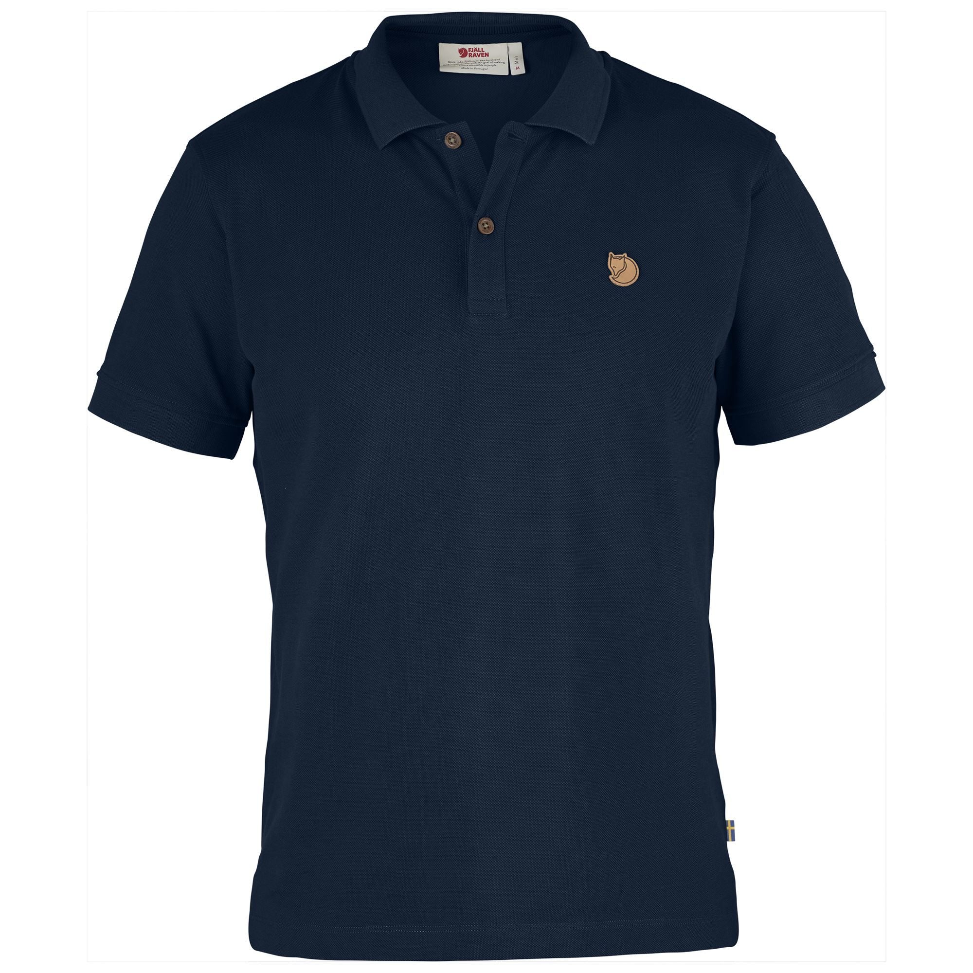 Fjällräven Övik Polo Pique Shirt SS 81511 navy Herren Polohemd Kurzarm Shirt