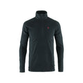 Fjällräven Pine Half Zip 81446 black Microfleece Unterziehpullover Midlayer