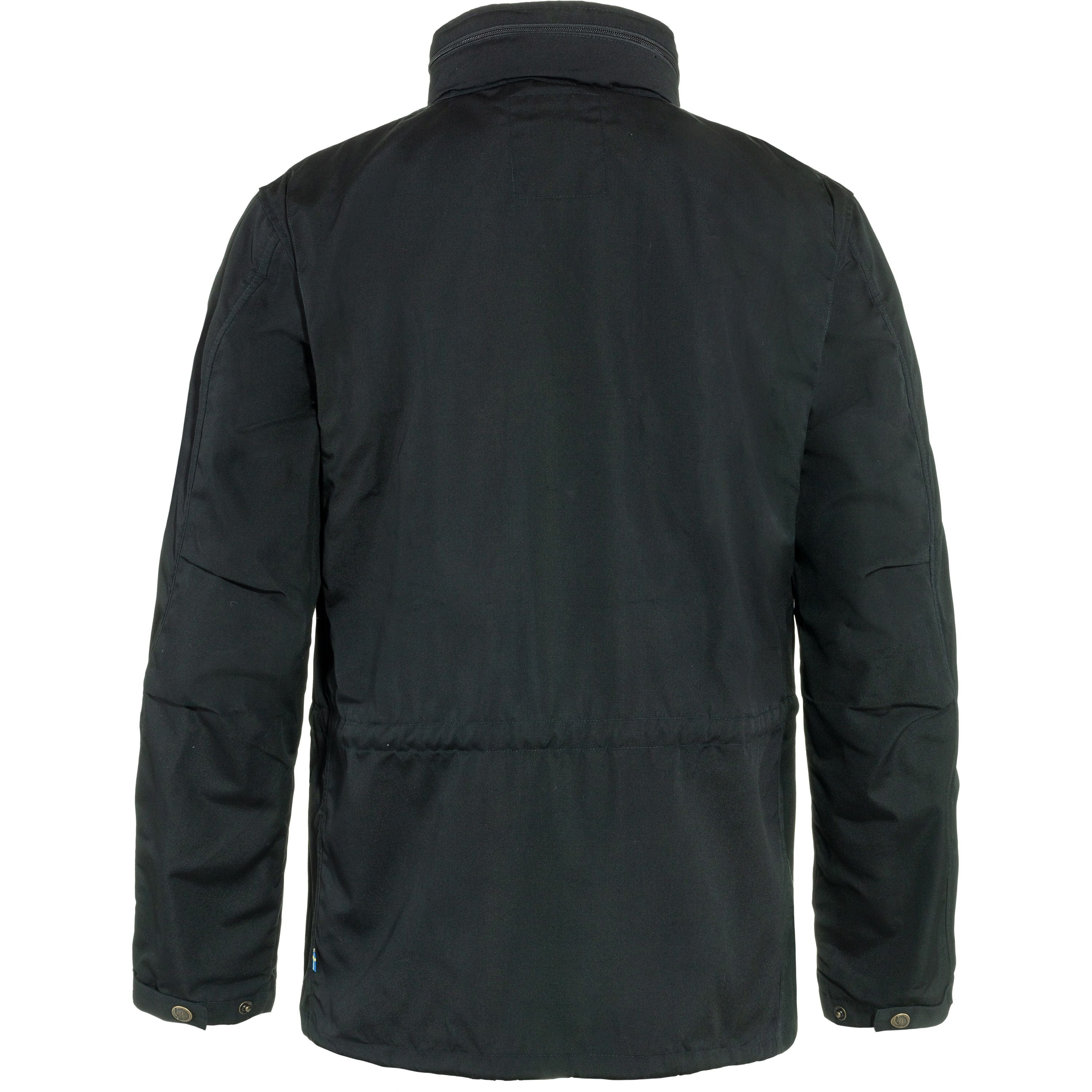 Rückansicht Fjällräven Räven Jacket Herrenjacke Regular Fit schwarz
