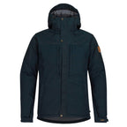 Vorderansicht der Fjällräven Skogsö Padded Jacket in Dunkelblau