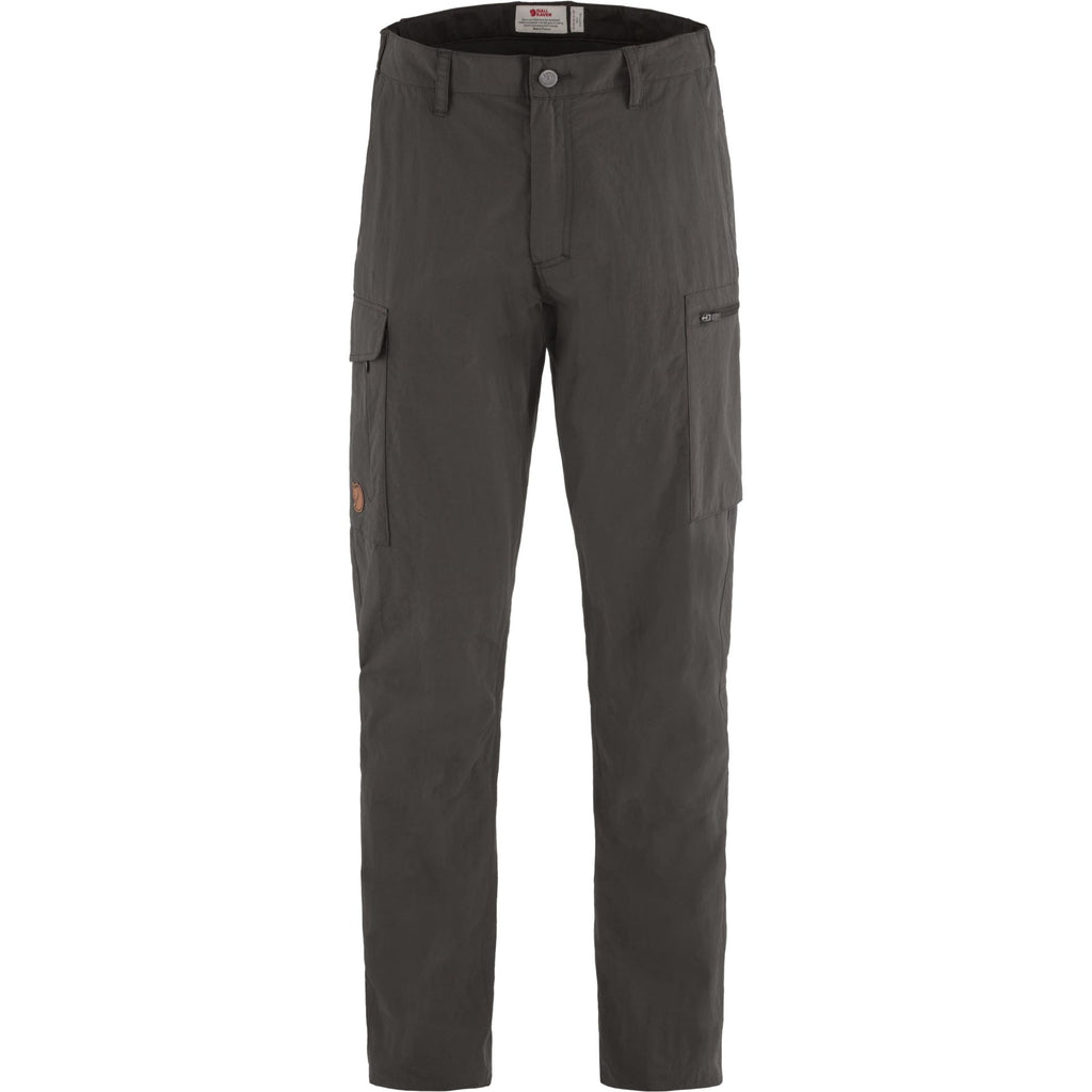 Vorderansicht Fjällräven Travellers MT Trousers Herren in dark grey