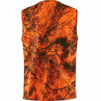 Fjällräven Värmland Vest 90223 orange camo Jagdweste Signalweste Drückjagd Weste