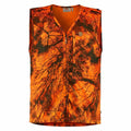 Fjällräven Värmland Vest 90223 orange camo Jagdweste Signalweste Drückjagd Weste