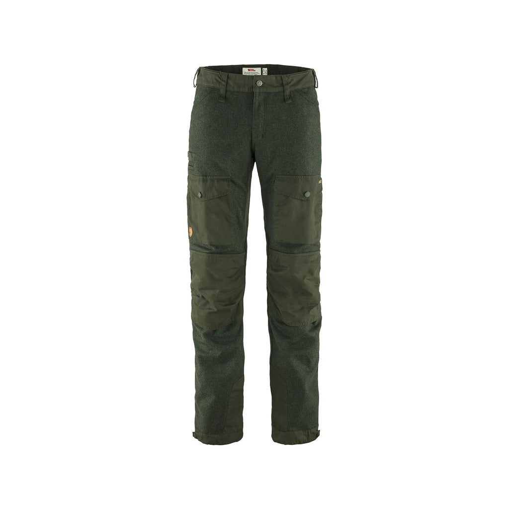 Fjällräven Värmland Wool Trs. 86904 deep forest G-1000 Jagdhose Wollhose