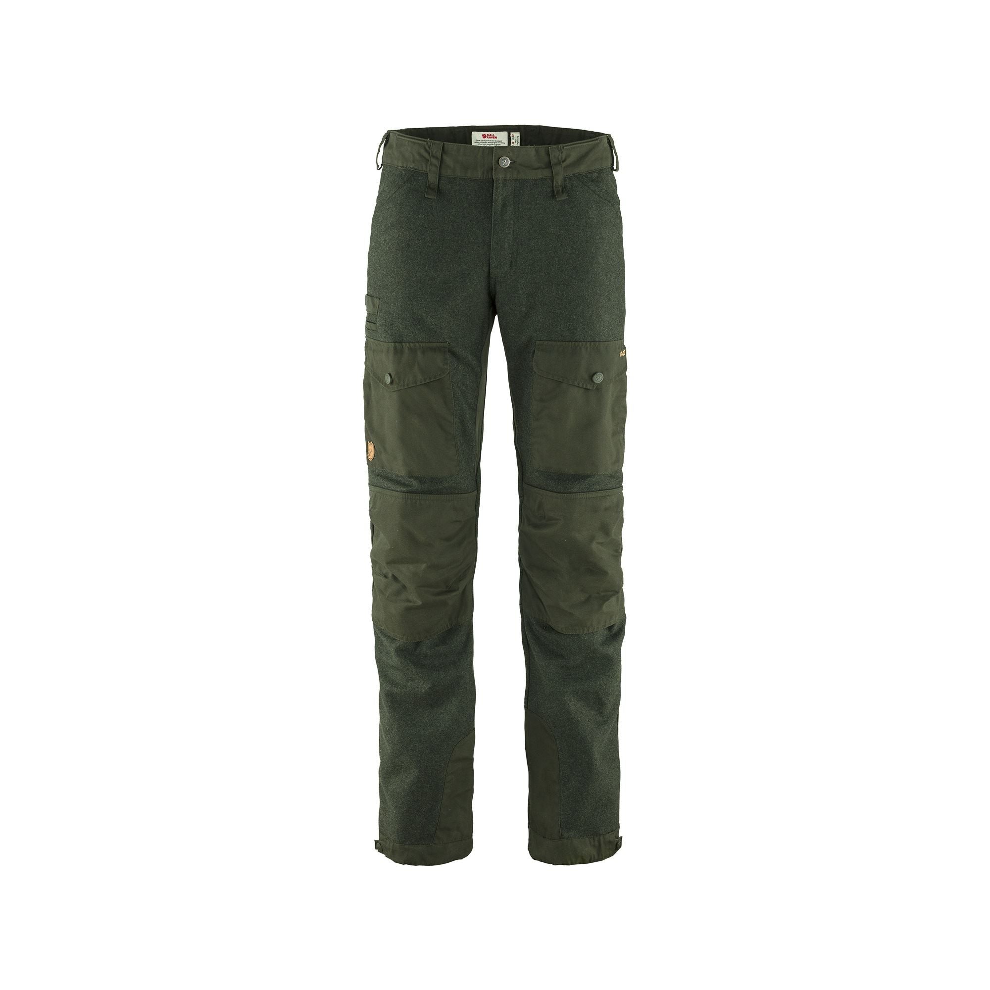 Fjällräven Värmland Wool Trs. 86904 deep forest G-1000 Jagdhose Wollhose