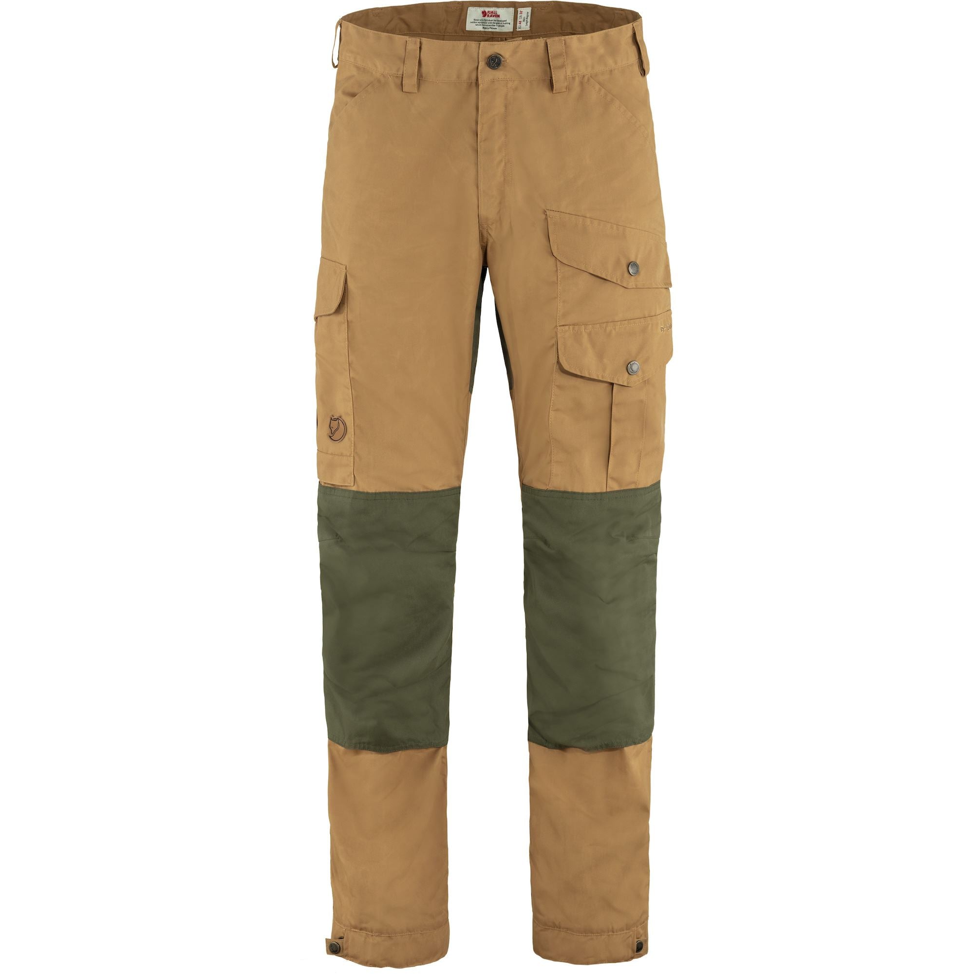 Fjällräven Vidda Pro 81760R buckwheat brown / laurel green G-1000® Hose regular Outdoorhose