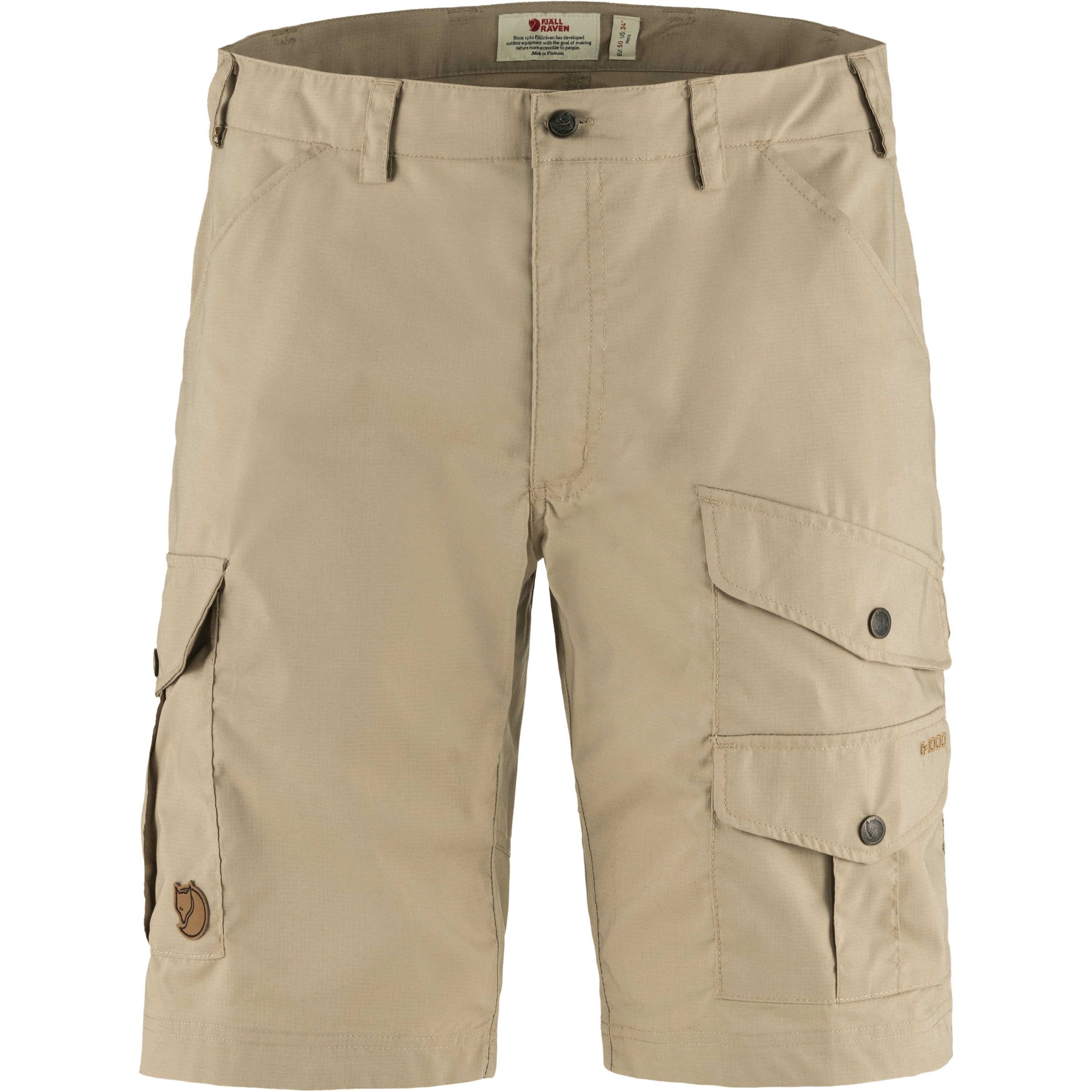 Fjällräven Vidda Pro Lite Shorts 86892 fossil G-1000®  Herren Wandershorts