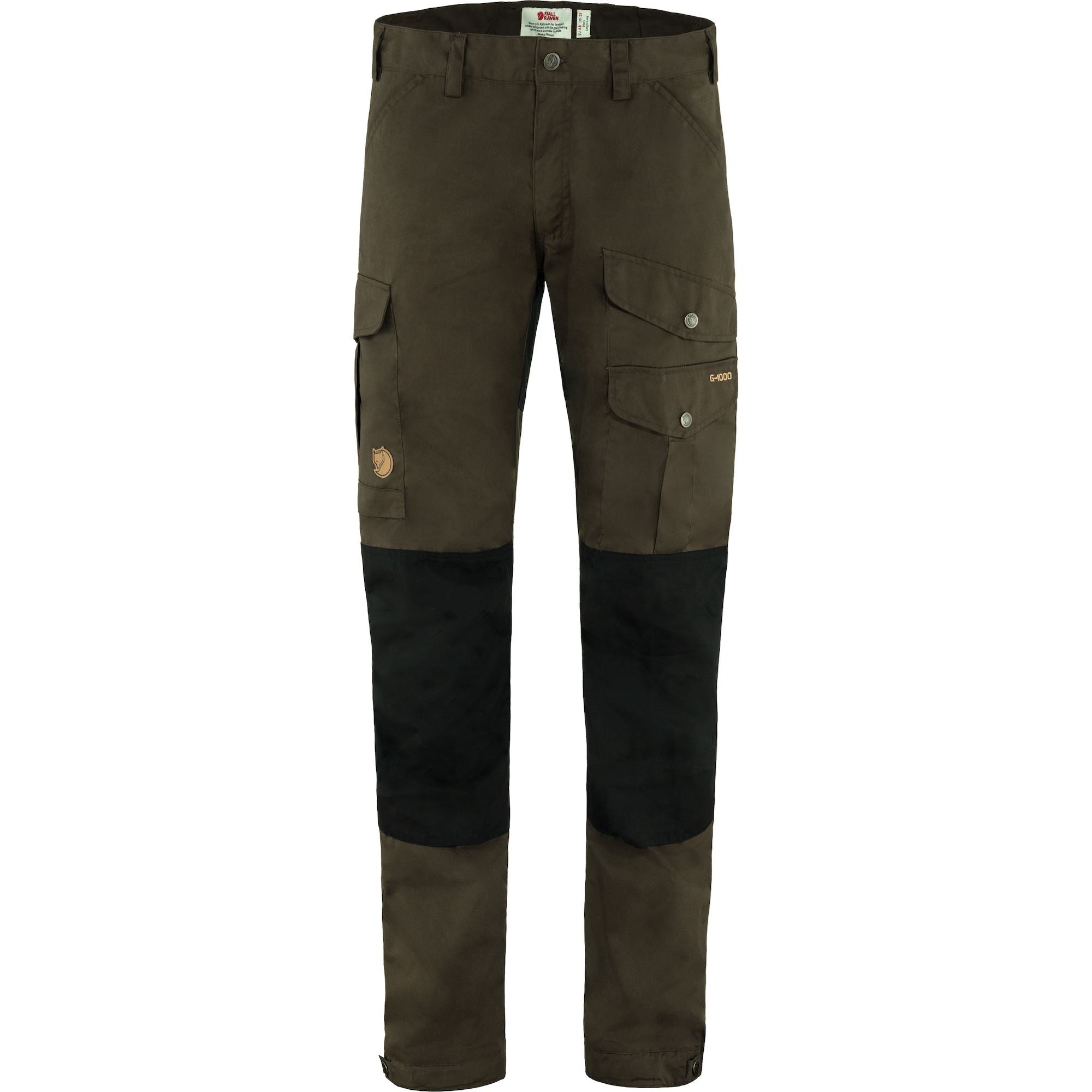 Fjällräven Vidda Pro Trousers 86225 SHORT dark-oliv G-1000® Jagd- u. Outdoorhose