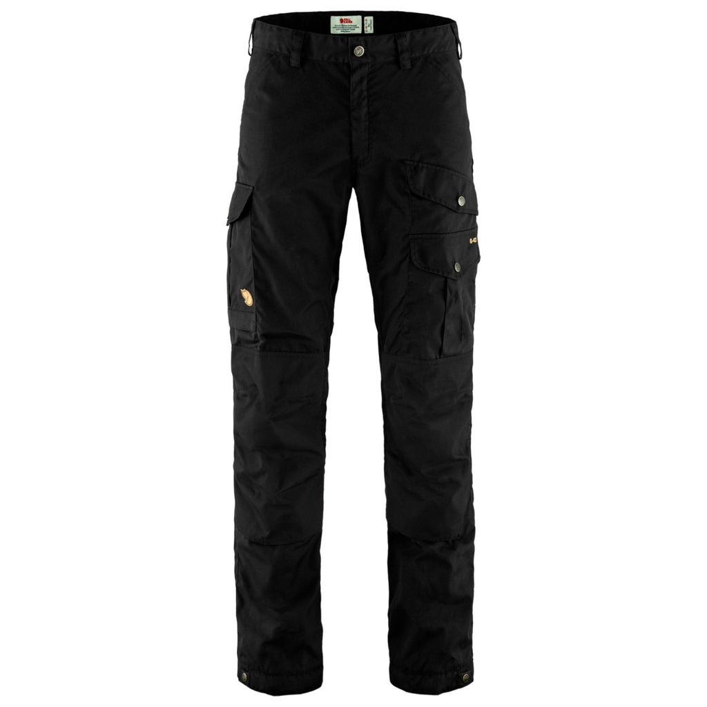 Fjällräven Vidda Pro Trousers black Herren, Vorderansicht mit Beintaschen