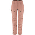 Vorderansicht Damen Trekkinghose Fjällräven Keb Curved Fit in dusty rose