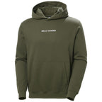 Vorderansicht Helly Hansen Core Graphic Sweat Hoodie Utility Green