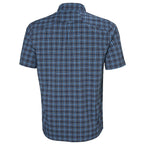 HH Helly Hansen Fjord QD SS Shirt 34048 navy check Herren Halbarmhemd