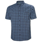 HH Helly Hansen Fjord QD SS Shirt 34048 navy check Herren Halbarmhemd