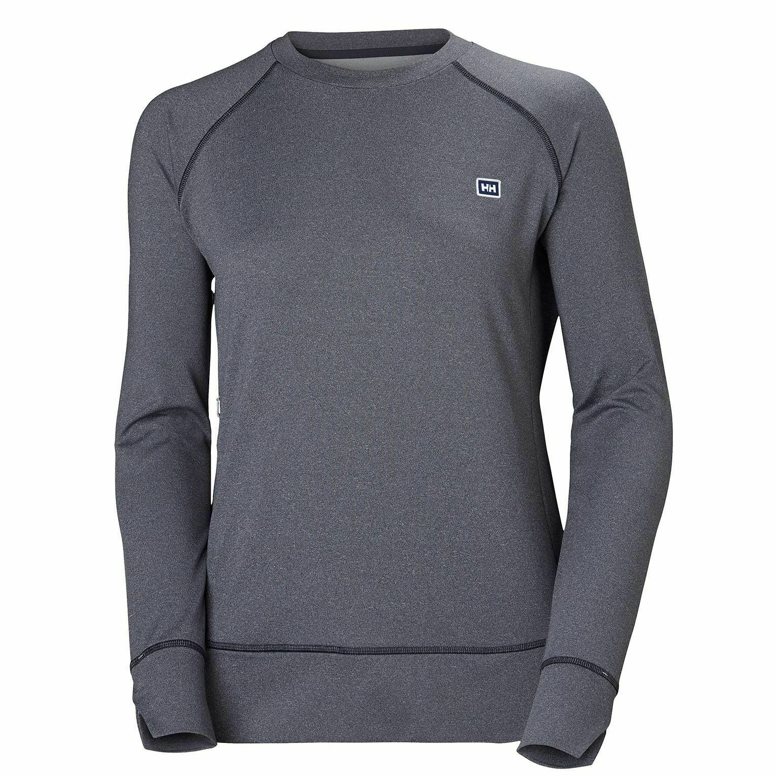 HH Helly Hansen Hyggen Longsleeve Women 62869 graphite Langarm Shirt Midlayer
