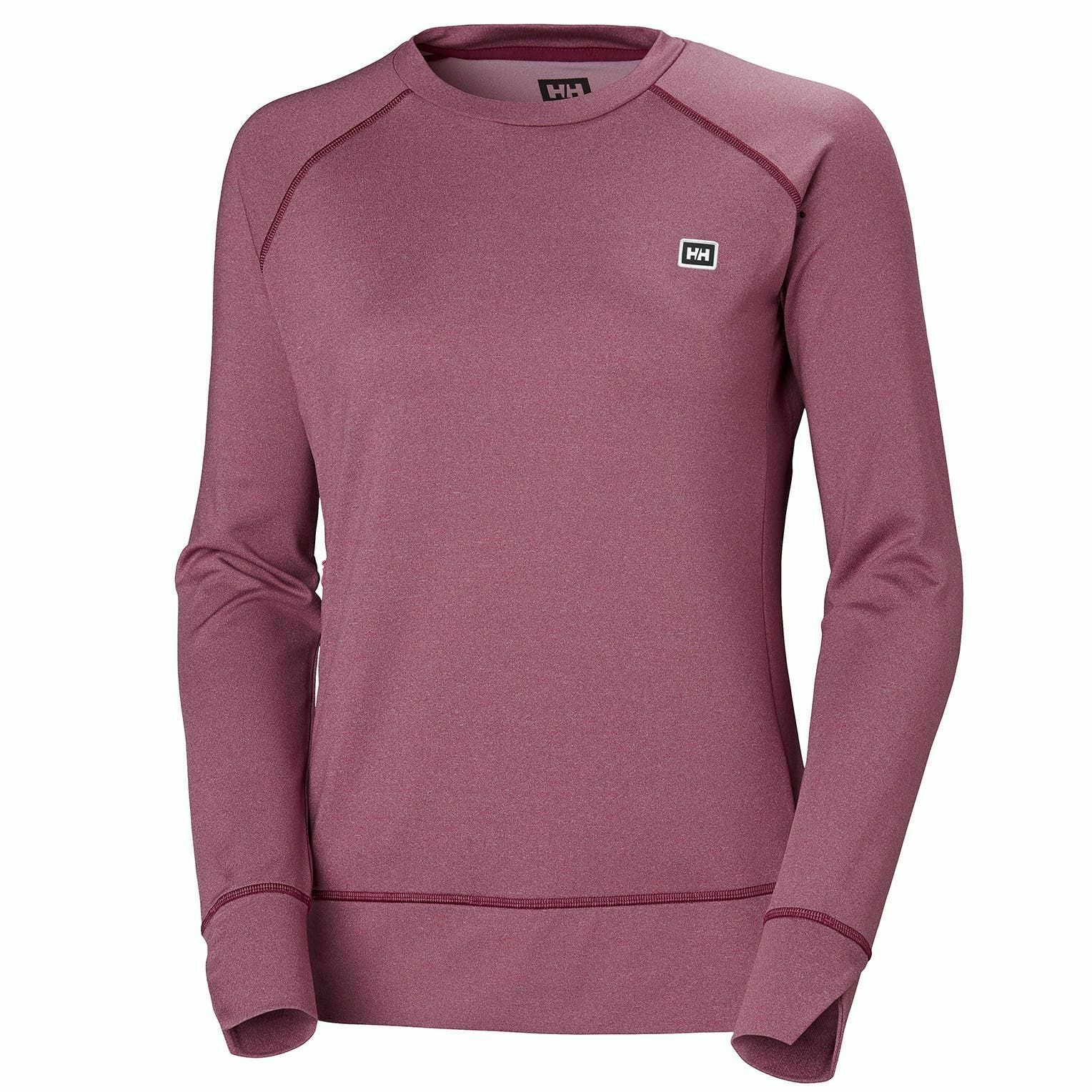 HH Helly Hansen Hyggen Longsleeve Women 62869 plum Damen Langarm Shirt Midlayer
