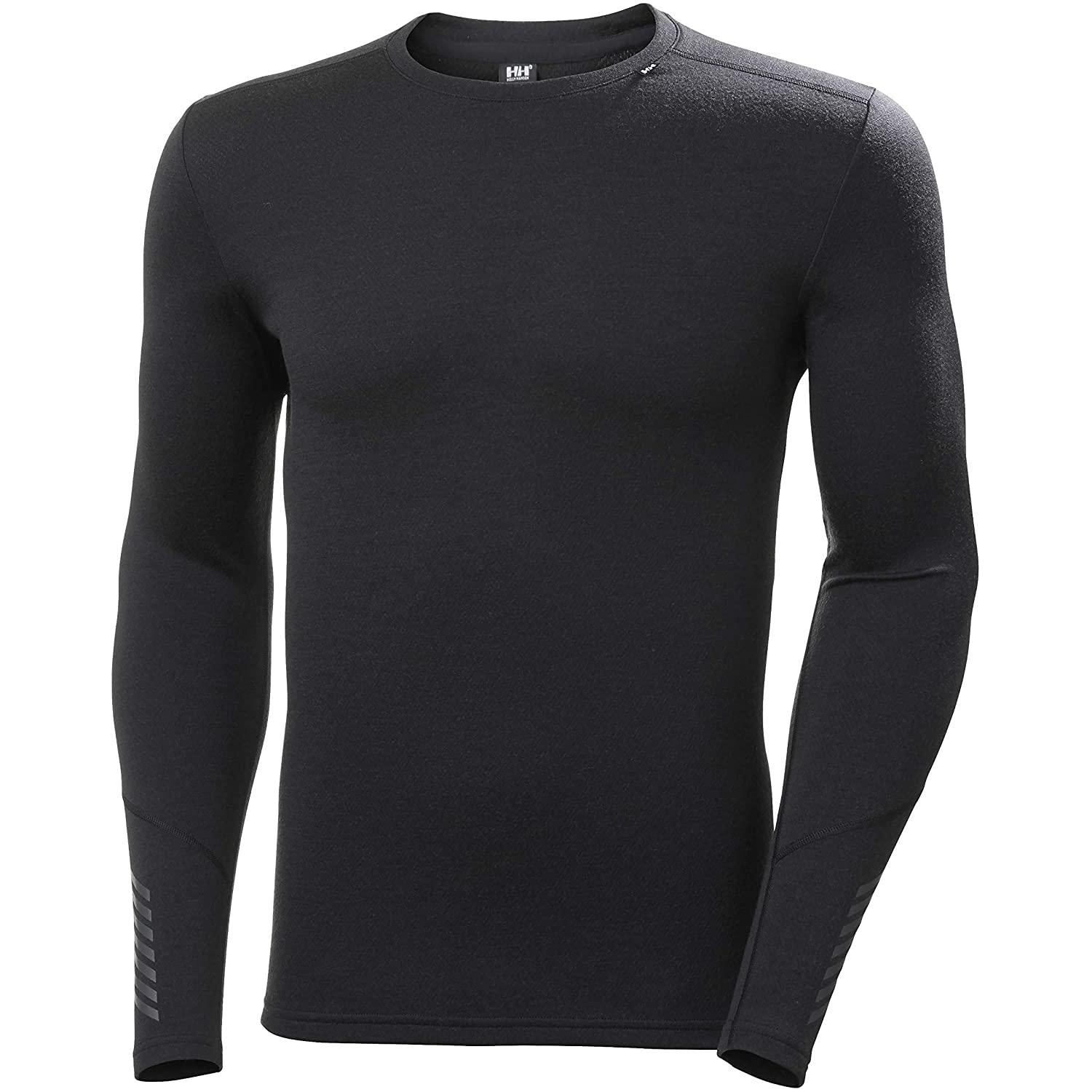 HH Helly Hansen LIFA® Merino Midweight Crew Base Layer 49364 schwarz Herren Shirt Unterhemd