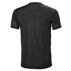 Rückansicht HH LIFA Crew T-Shirt Schwarz mit Streifen