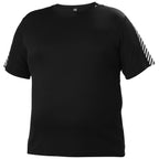 Vorderansicht Helly Hansen LIFA Base Layer T-Shirt Herren Schwarz